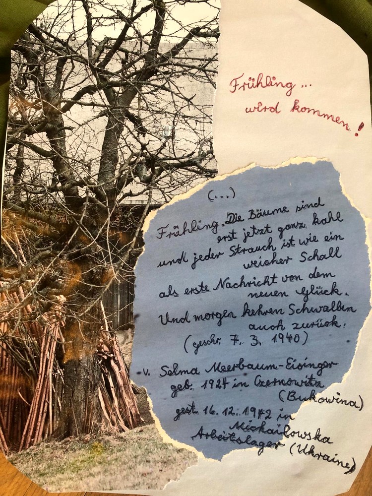 Frühling wird kommen, Gedicht von  Selma Meerbaum-Eisinger
